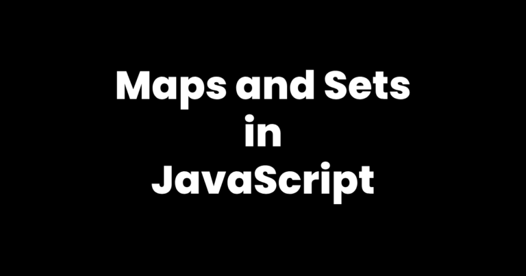 How to Optimize Data Management with Maps, Sets, and WeakMaps in JavaScript